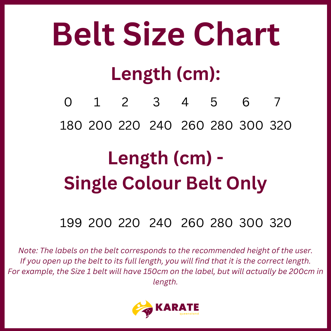 SMAI WKF Approved Belt Deluxe