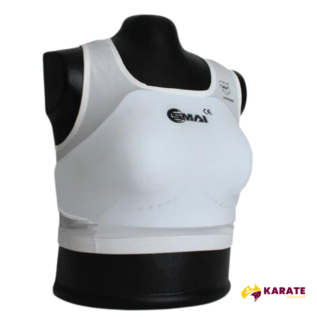 WKF Approved Female Breast Guard - Karate